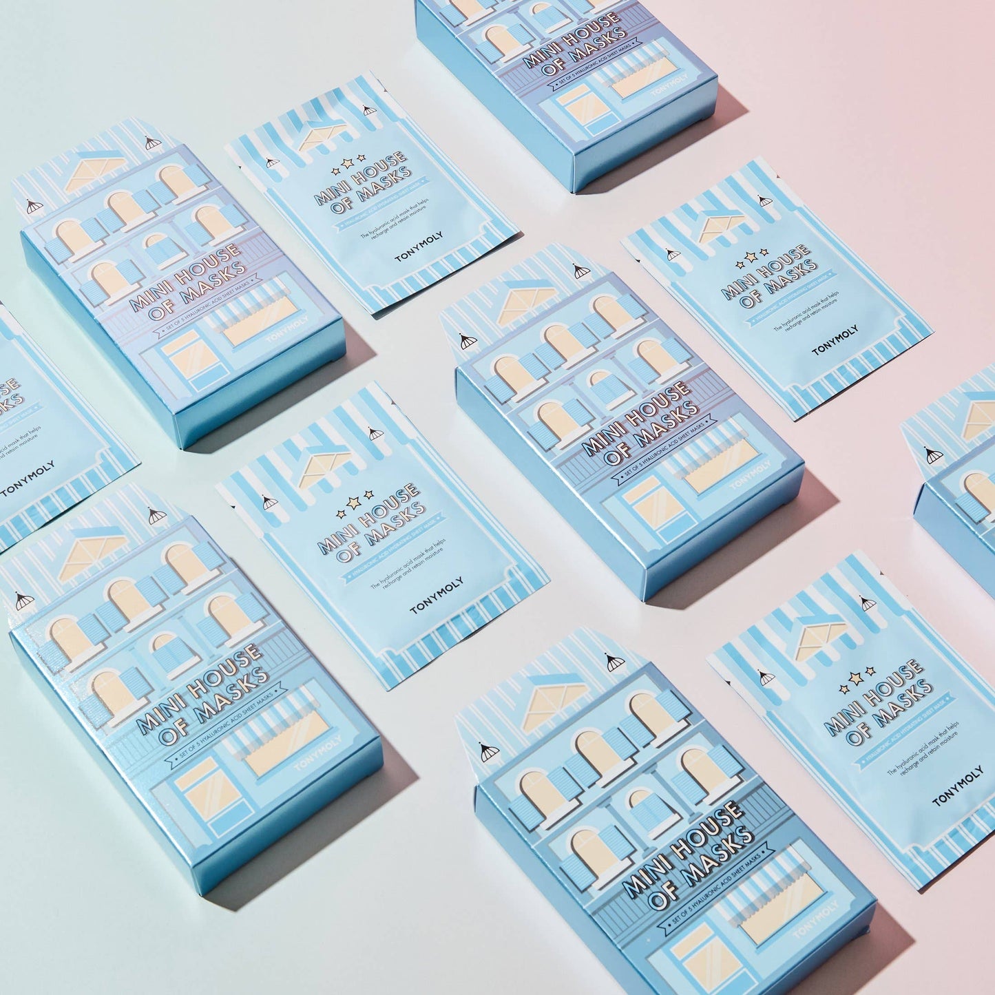 Tonymoly Mini House of Masks Hyaluronic Acid Set - Set of 5