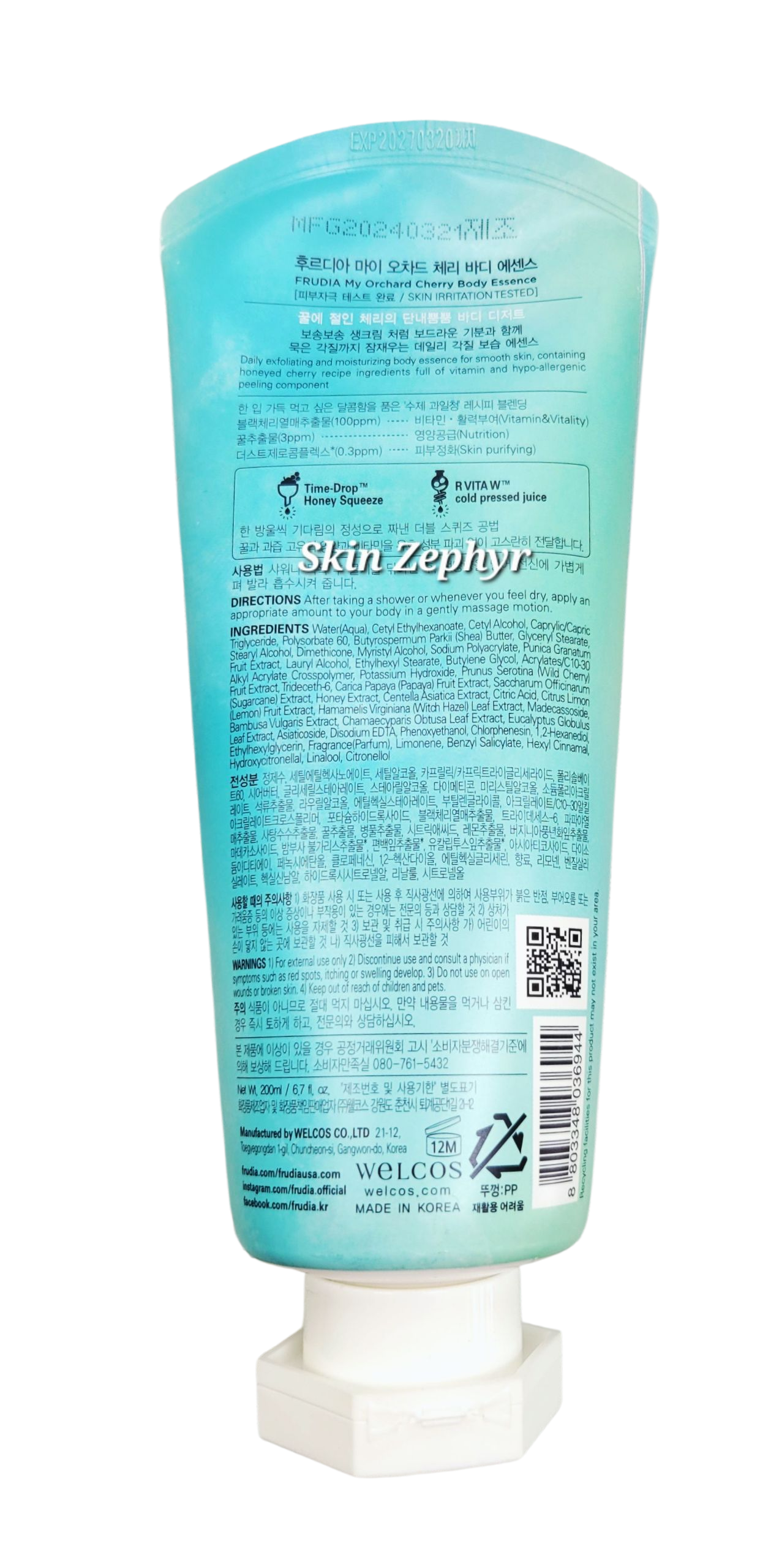 Frudia My Orchard Cherry Body Essence