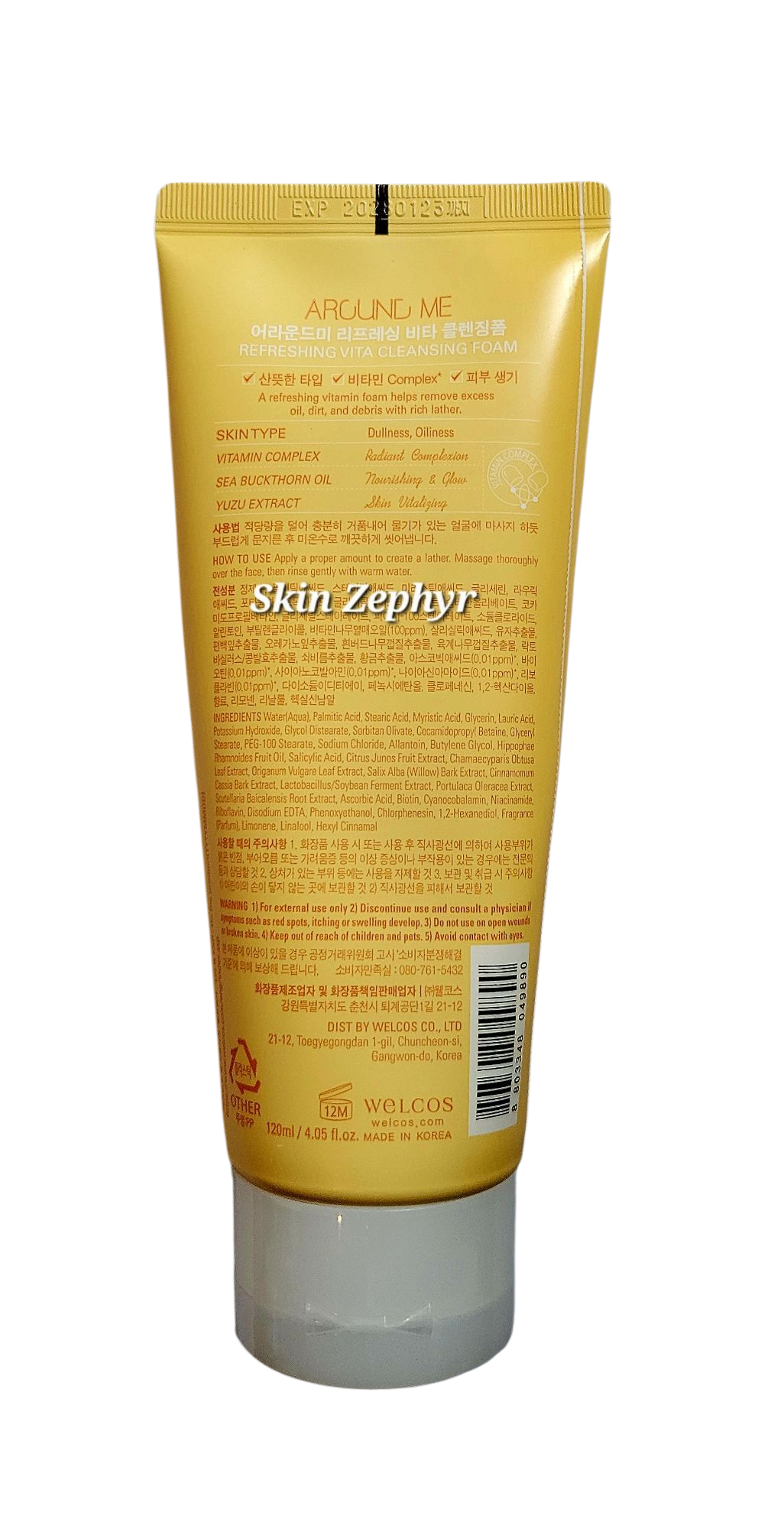 Around Me Refreshing Vita Cleansing Foam