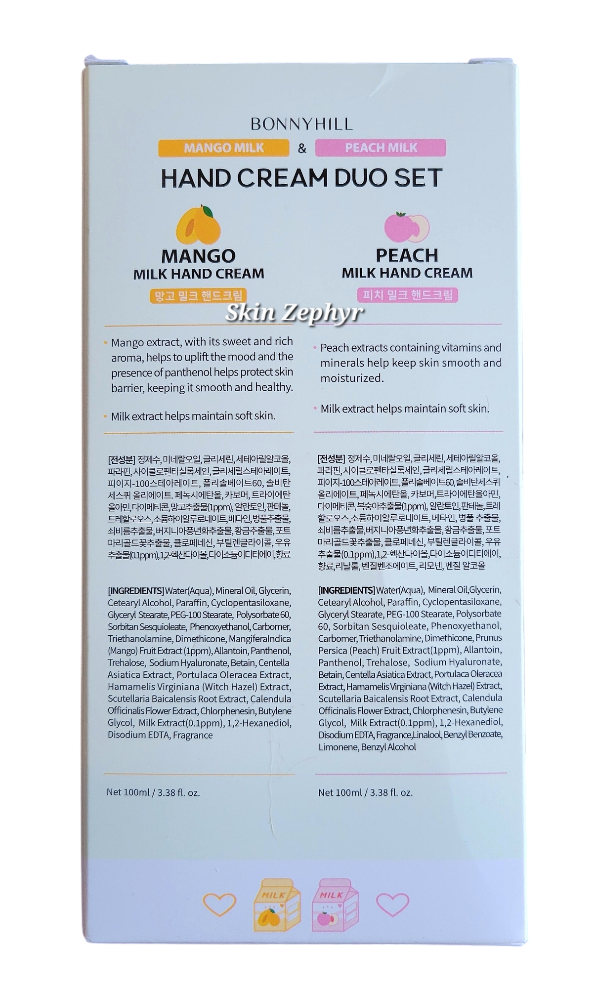 Bonnyhill Mango and Peach Hand Cream Duo