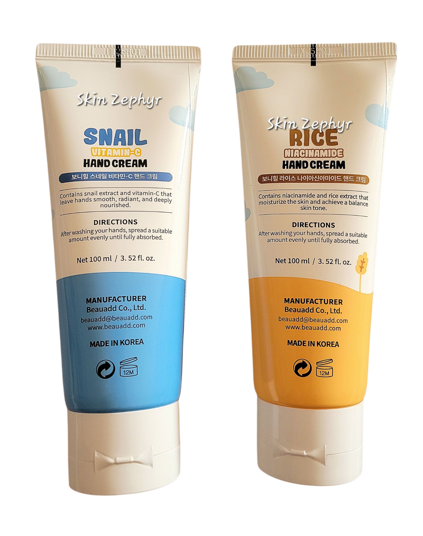 Bonnyhill Rice and Snail Hand Cream Duo Set