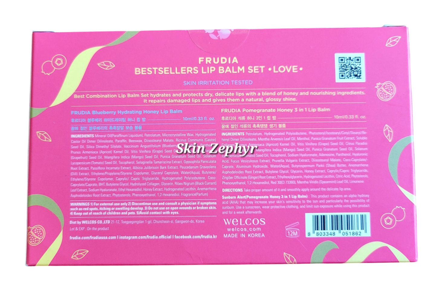 Fruida Bestsellers Lip Balm Set