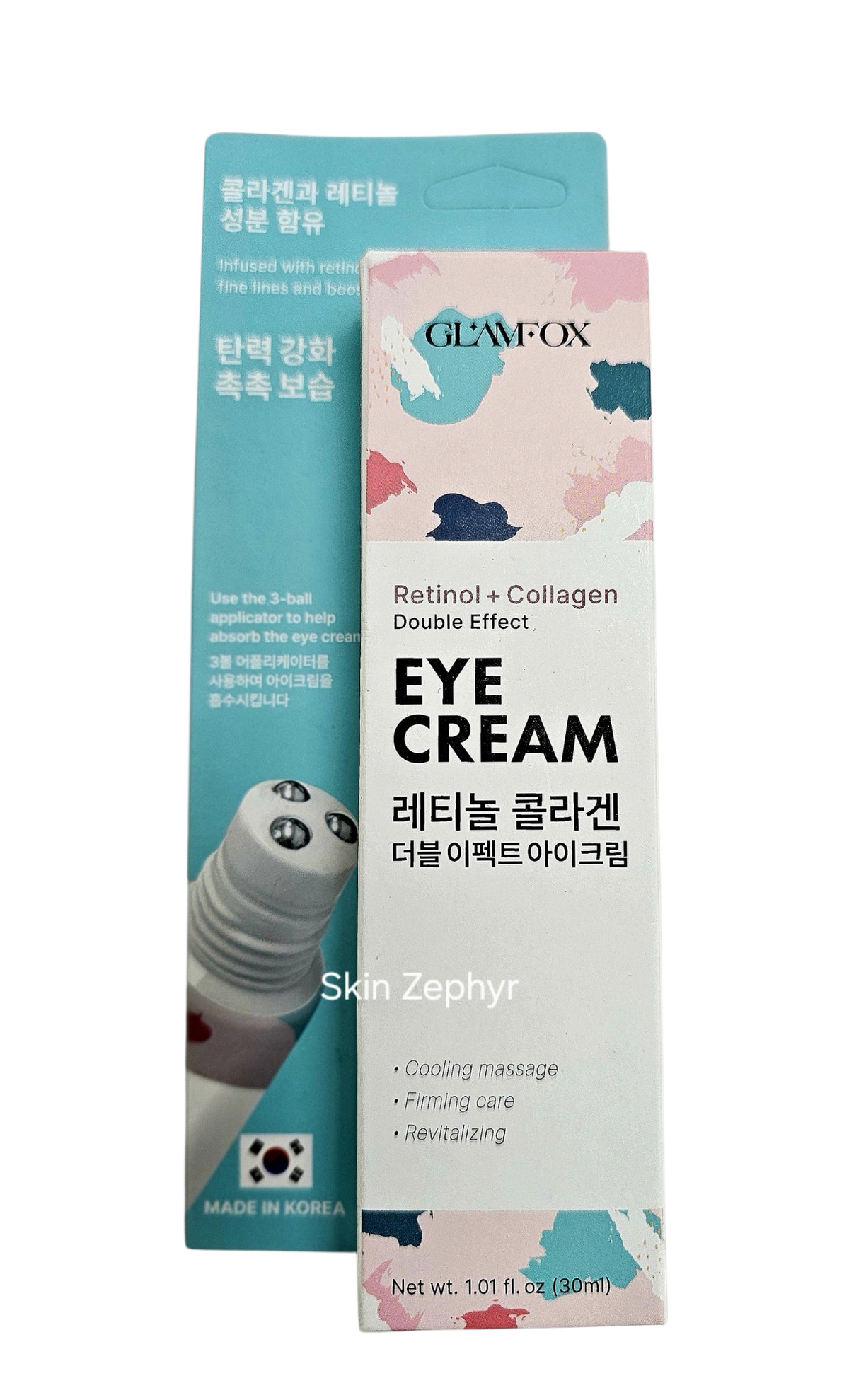 Glamfox Double Effect Eye Cream Retinol & Collagen