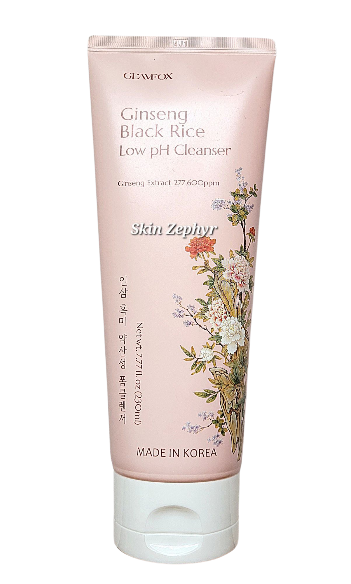 Glamfox Ginseng Black Rice Foam Cleanser – Skin Zephyr