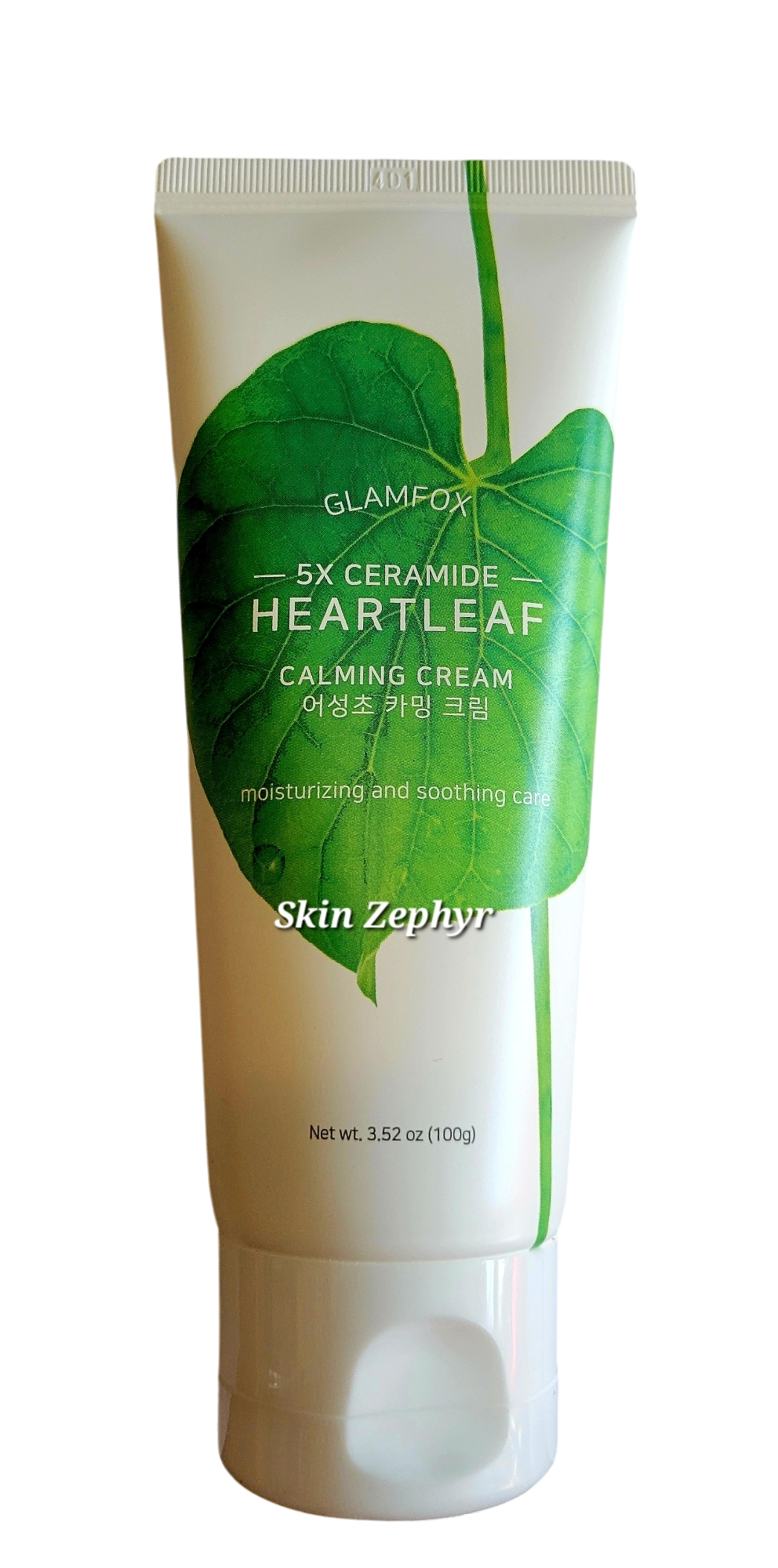 Glamfox 5X Ceramide Heartleaf Calming Cream – Skin Zephyr