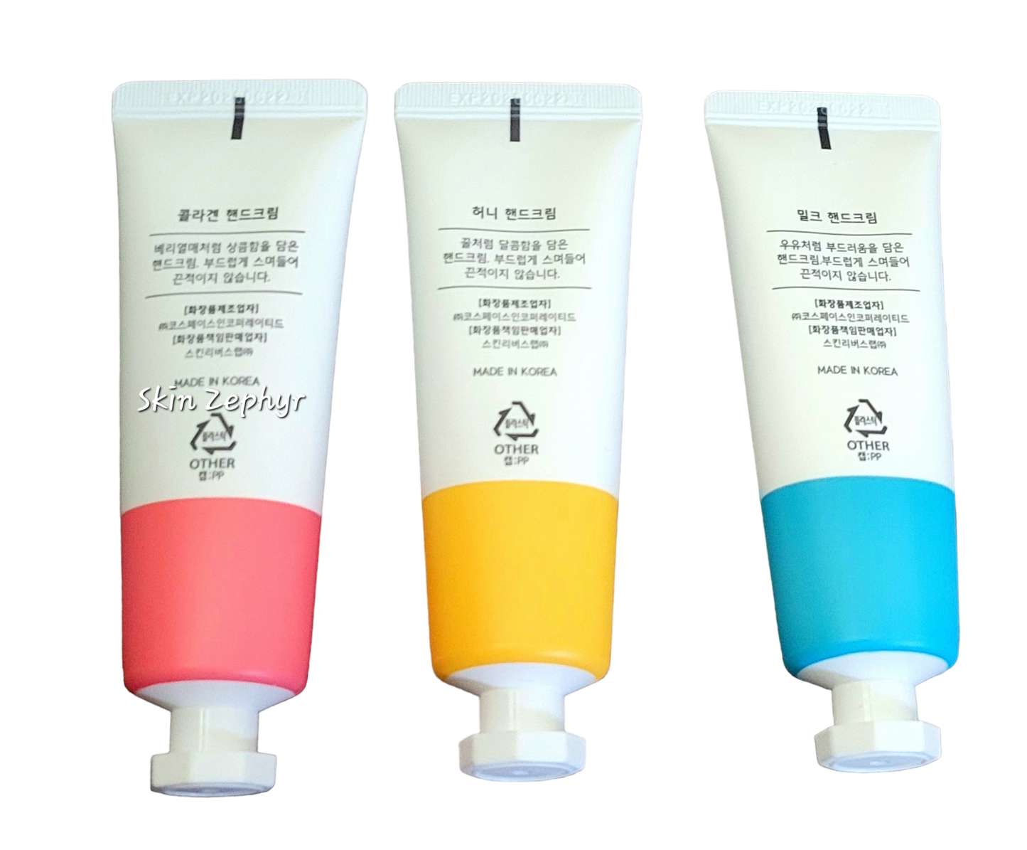 Hani x Hani Moisture Hand Cream Set (Collagen, Honey and Milk)