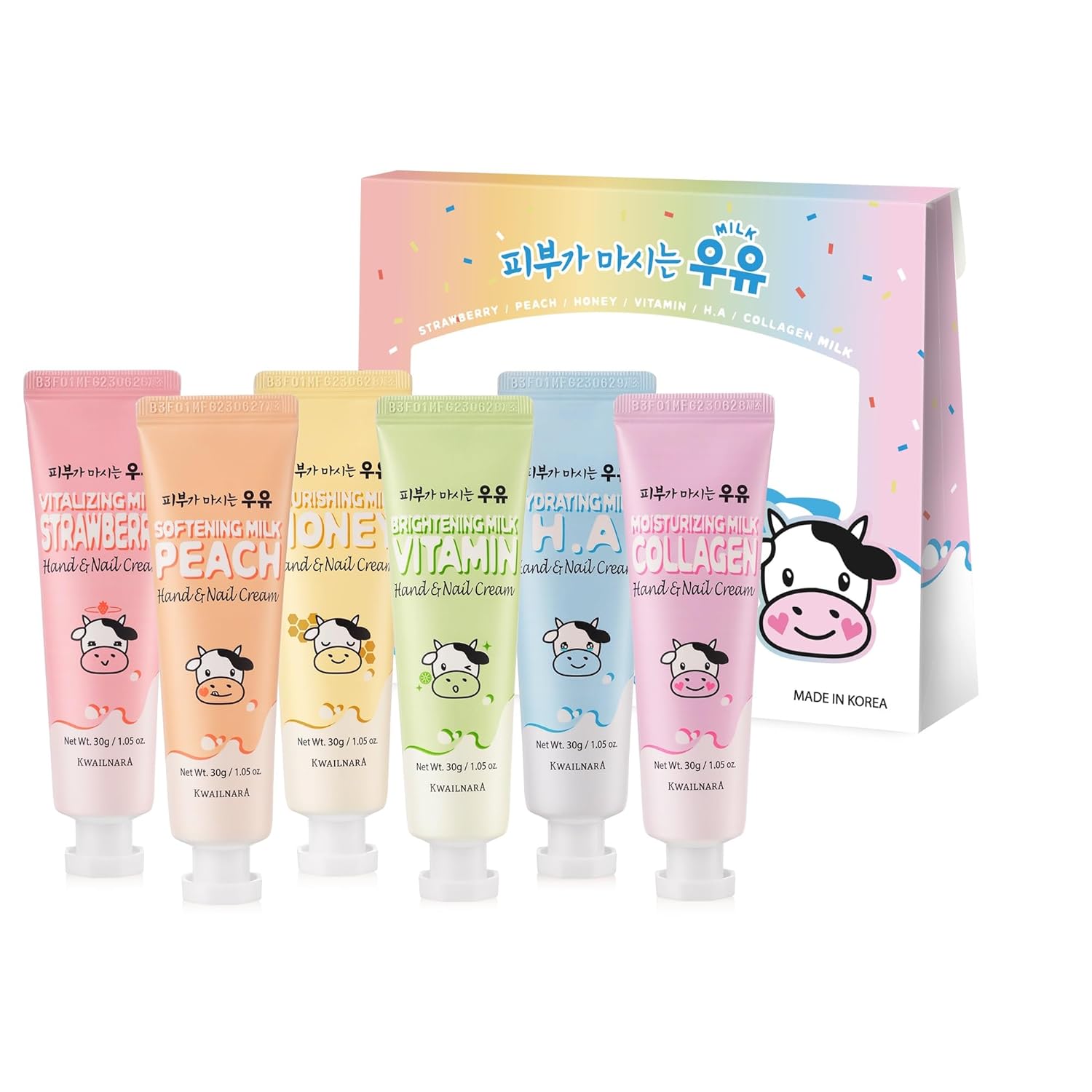 Kwailnara Milk Hand and Nail Cream Set – Skin Zephyr