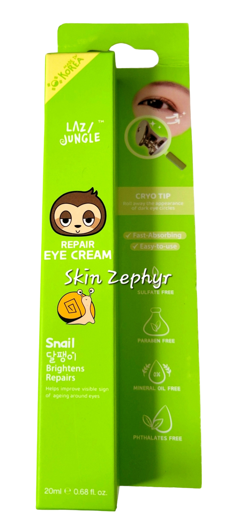 Lazy Jungle Repair Snail Eye Cream