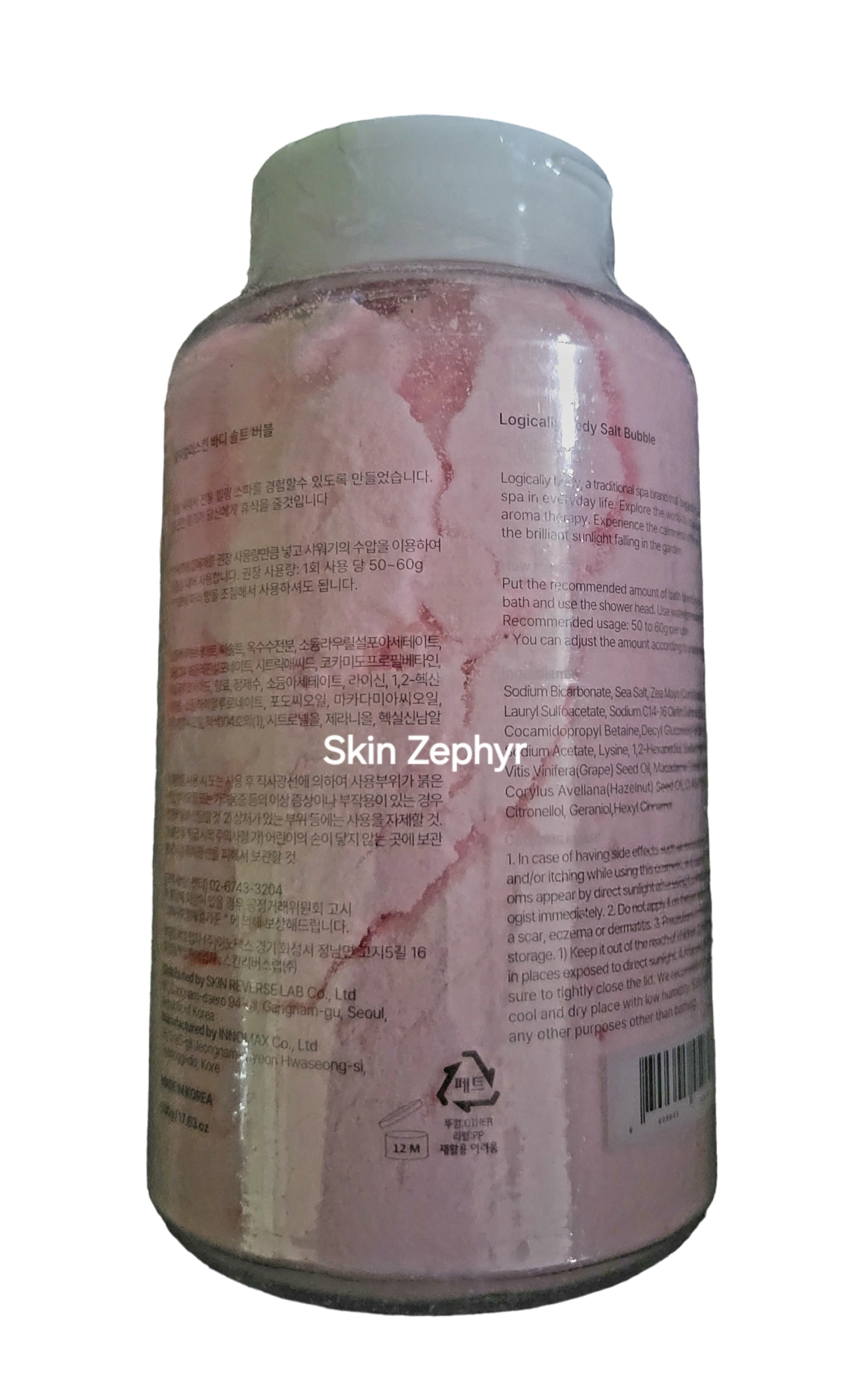 Logically, Skin Salt Bubble Graceful Rose