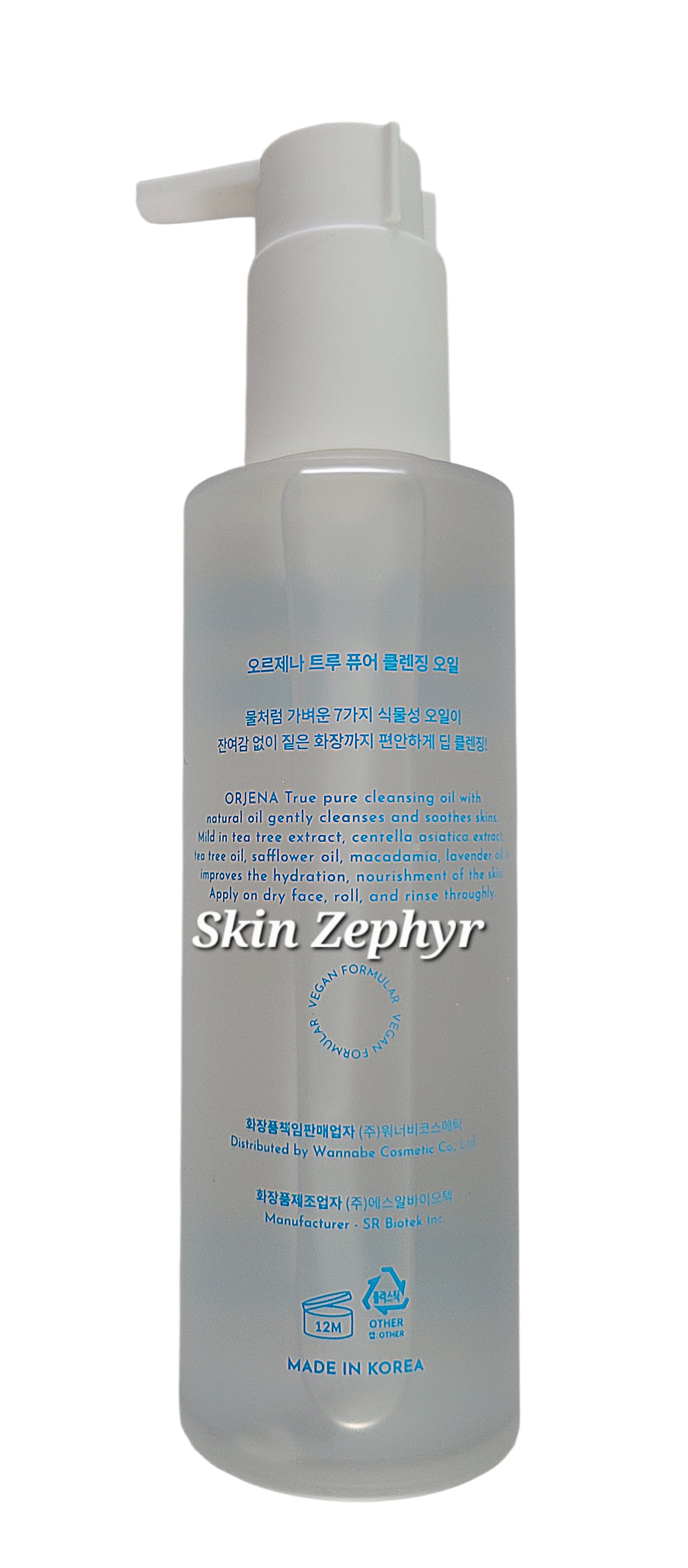 Orjena True Pure Cleansing Oil