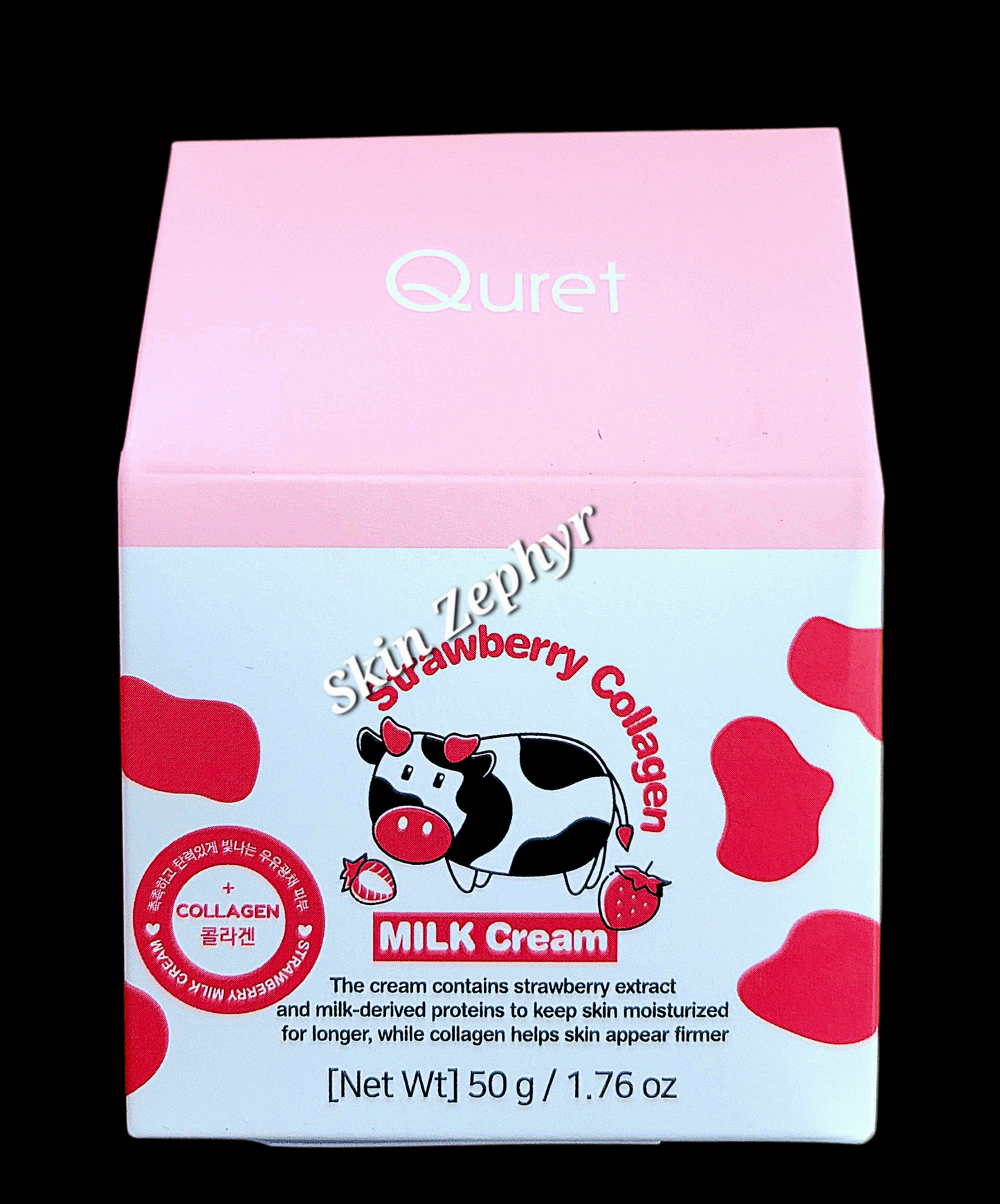 Quret Strawberry Collagen Milk Cream