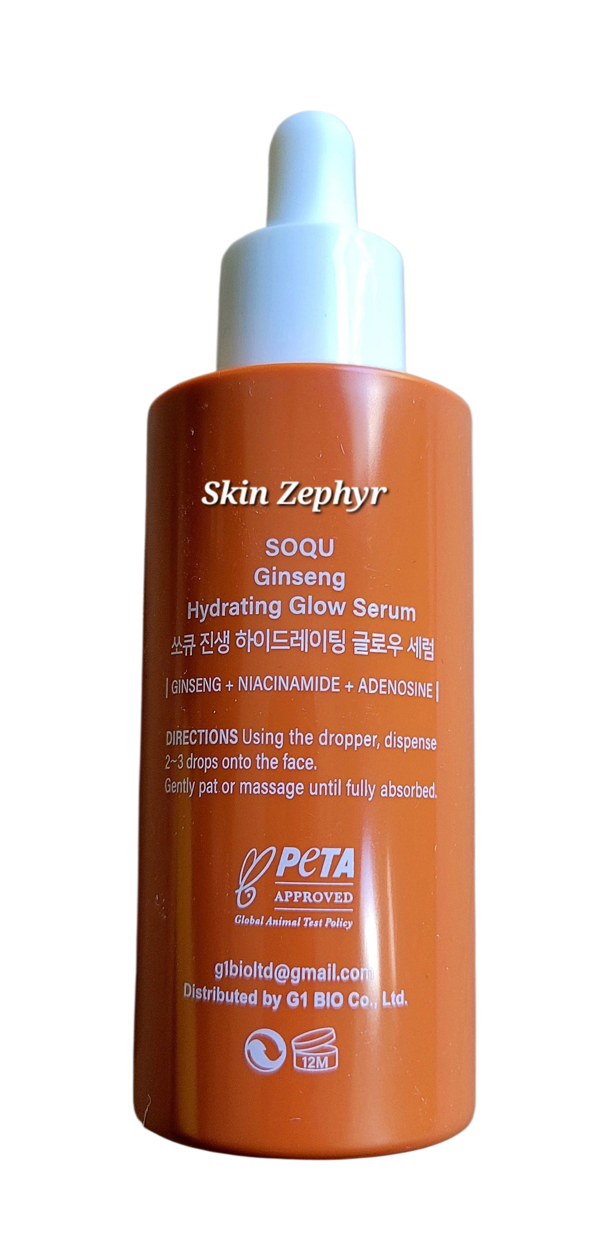Soqu Ginseng Hydrating Glow Serum
