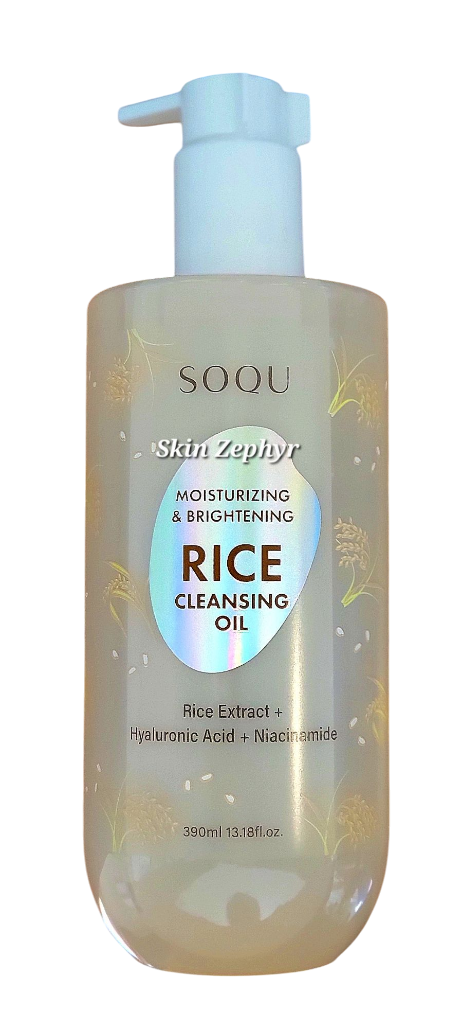 Soqu Moisturizing and Brightening Rice Cleansing Oil: Jumbo Size