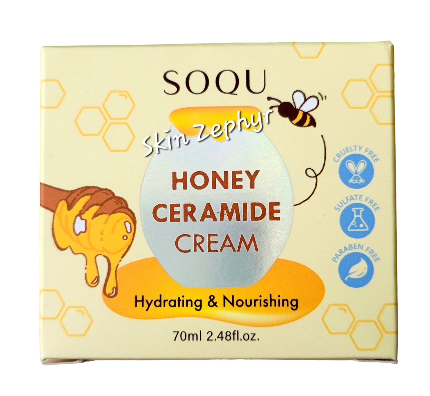 Soqu Honey Ceramide Cream