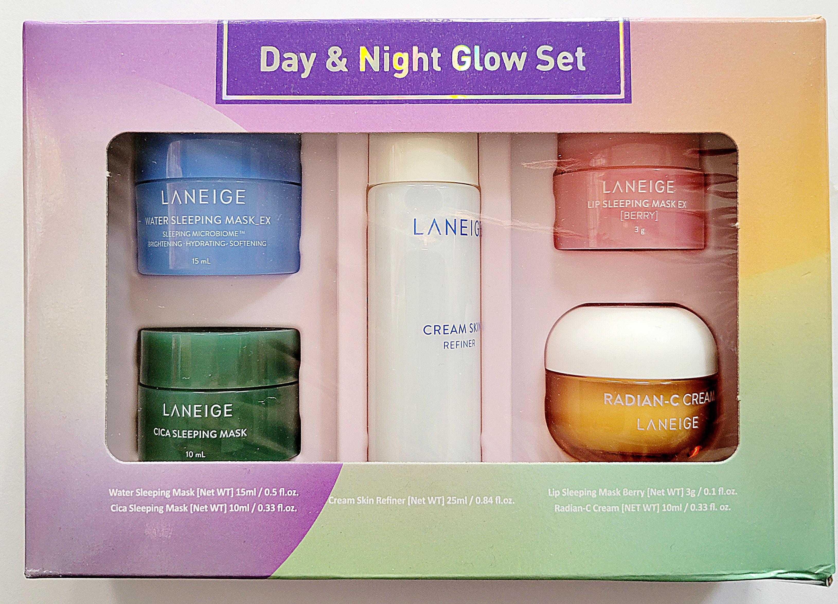 Laneige Day and Night Glow Set – Skin Zephyr