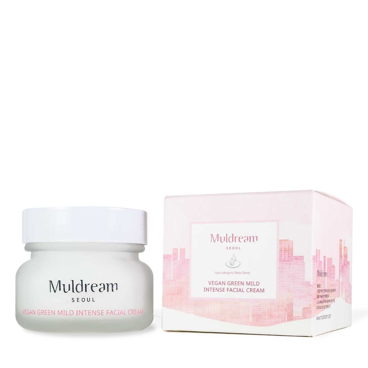 Muldream Vegan Green Mild Intense Facial Cream