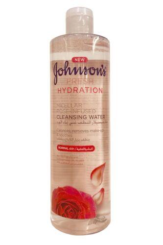 Johnson's Fresh Hydration Micellar Rose-Infused Cleansing Water