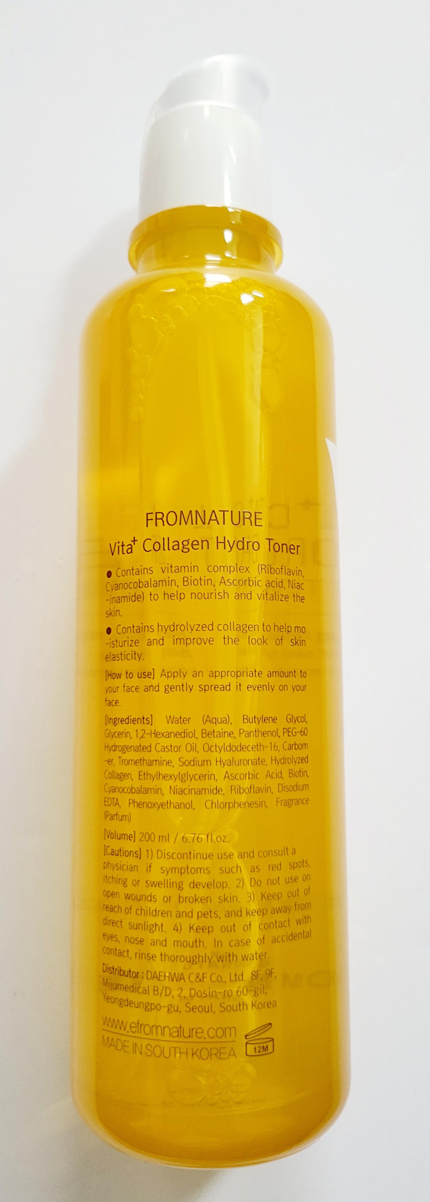 FromNature Vita Collagen Hydro Toner