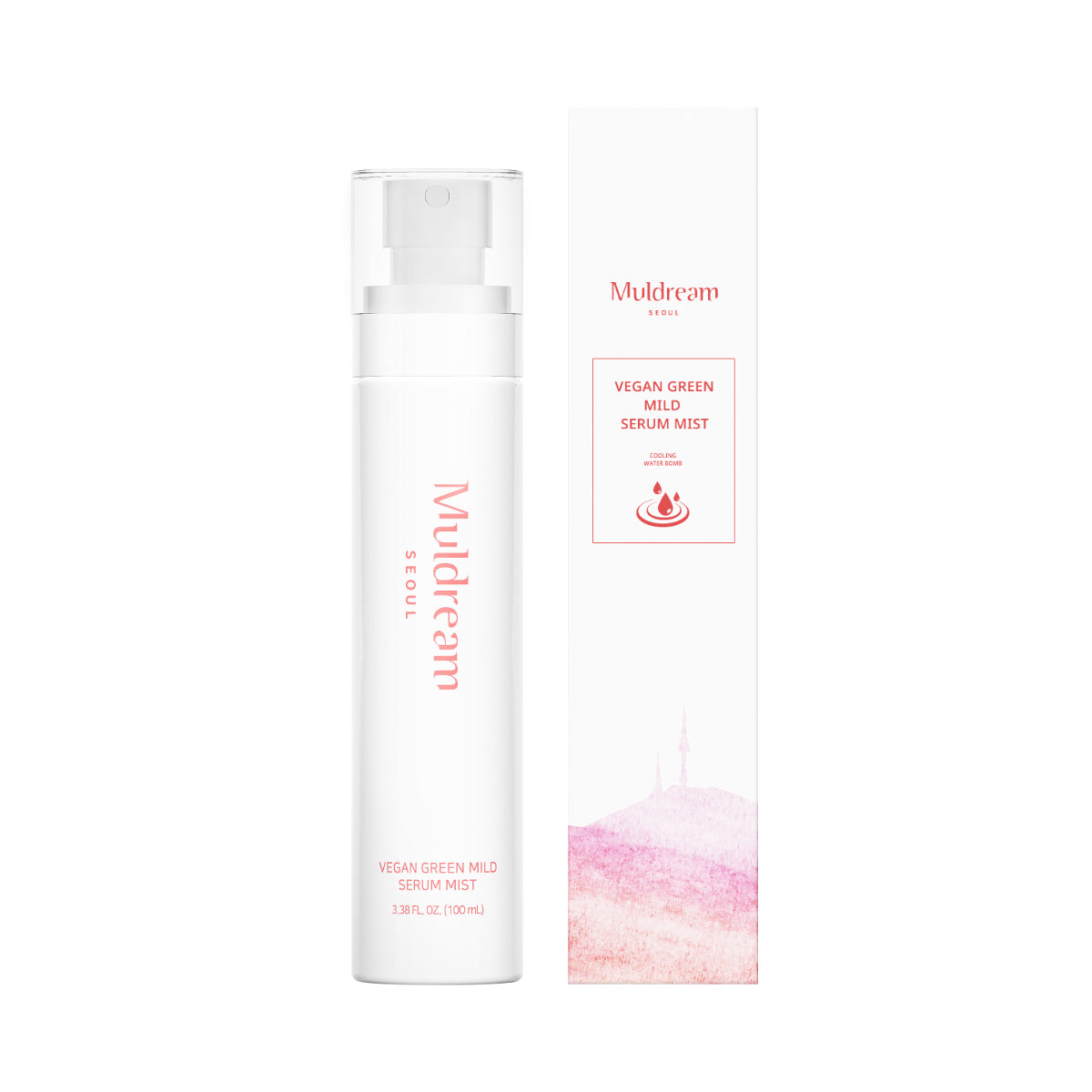 Muldream Vegan Green Mild Serum Mist