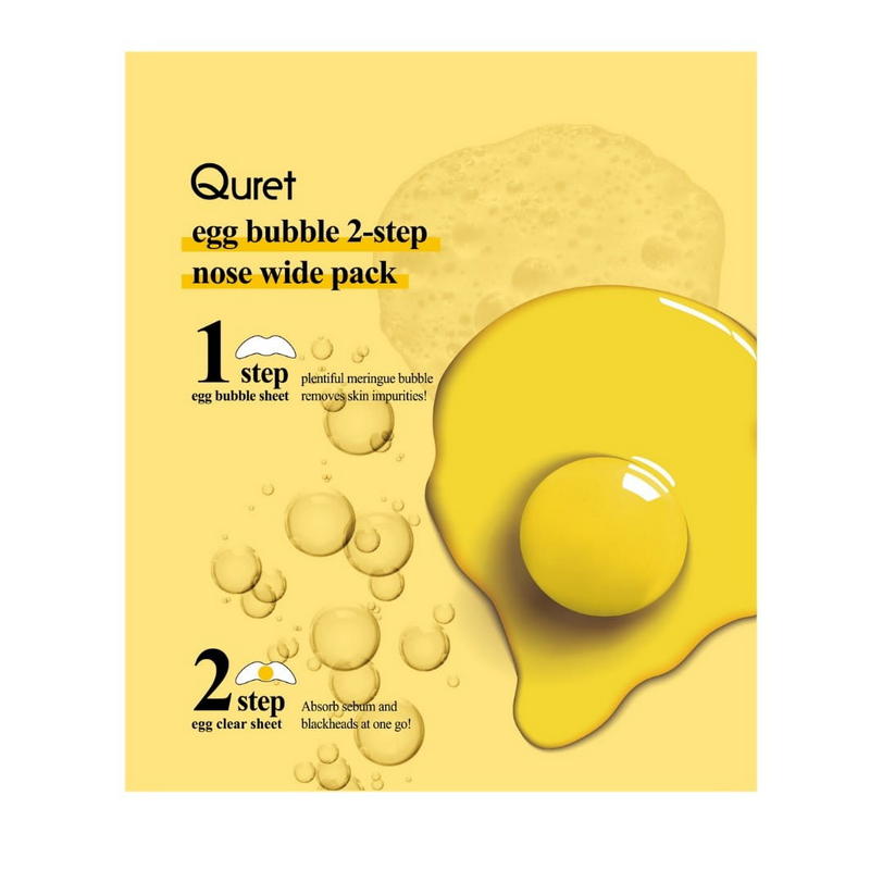 sådan Fristelse bind Quret Egg Bubble 2-Step Nose Wide Pack – Skin Zephyr