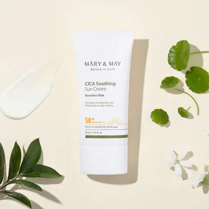 MARY & MAY Cica Soothing Vegan Sunscreen SPF 50