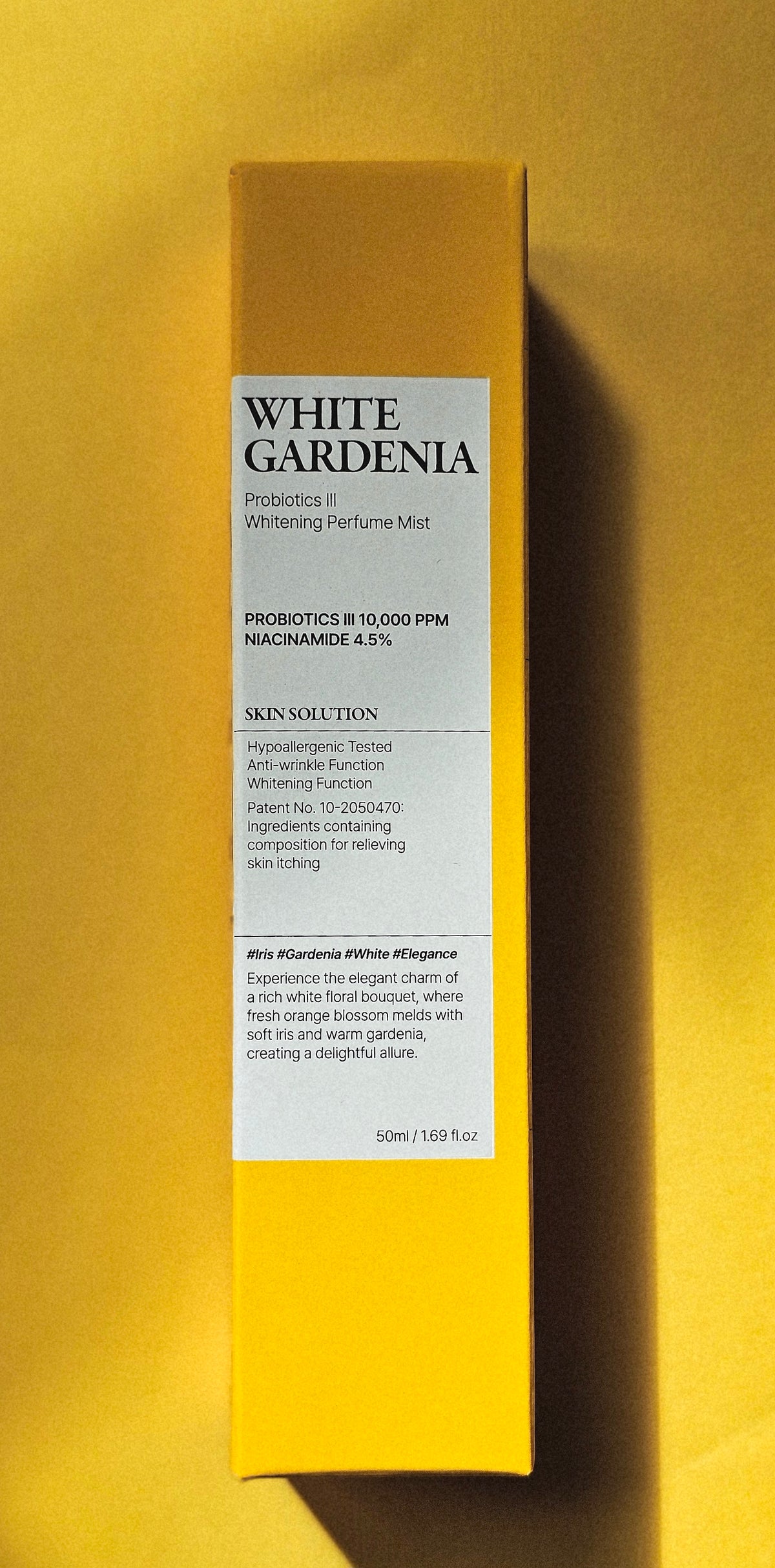 MILLAC Probiotics III White Gardenia Probiotic Body Mist