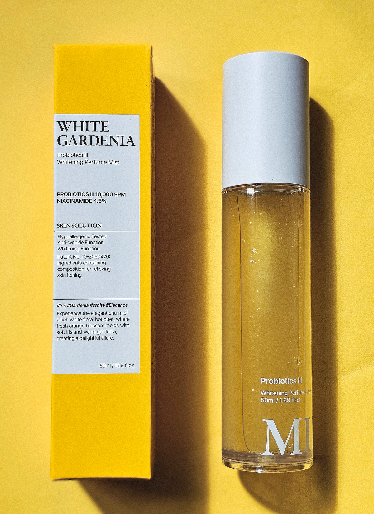 MILLAC Probiotics III White Gardenia Probiotic Body Mist