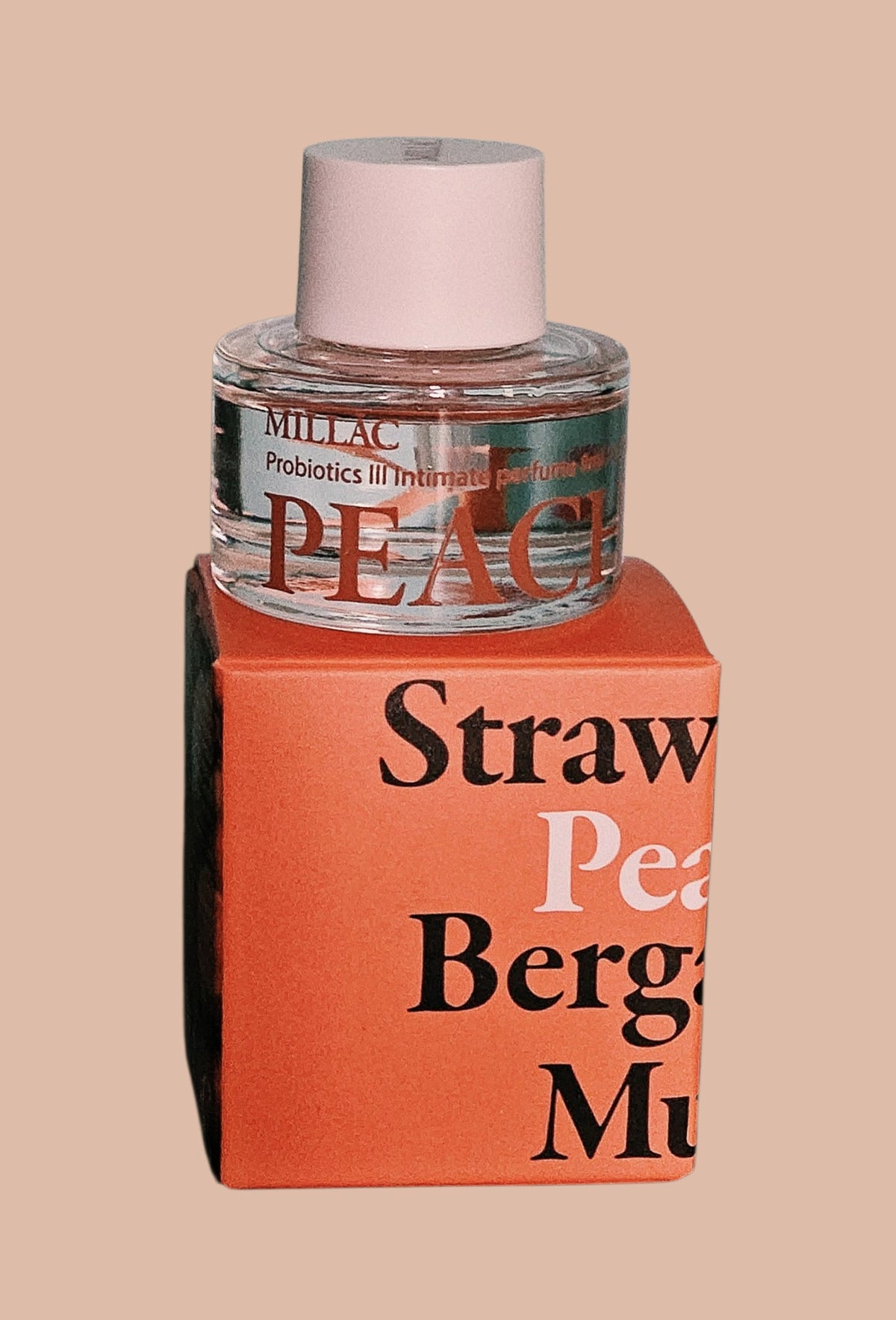 MILLAC Probiotic III Intimate Perfume Oil – Strawberry • Peach • Bergamot • Musk (8 ml)