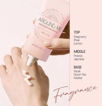 AROUND ME - True Aqua SPF 50+ Sunscreen 60ml