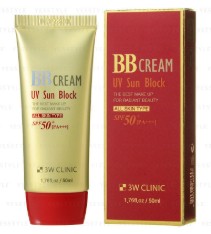 3W Clinic BB Sun Cream UV Sun Block SPF 50 PA +++