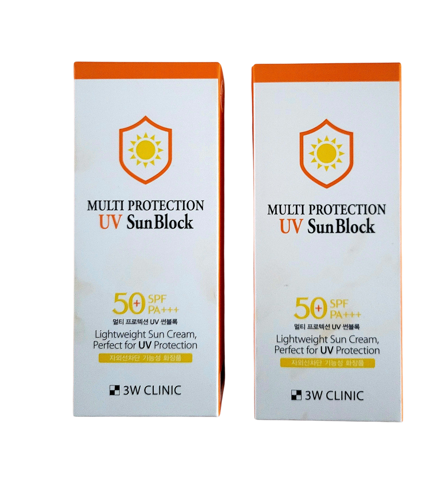 3W CLINIC Multi Protection UV Sun Block SPF 50 PA +++ Duo