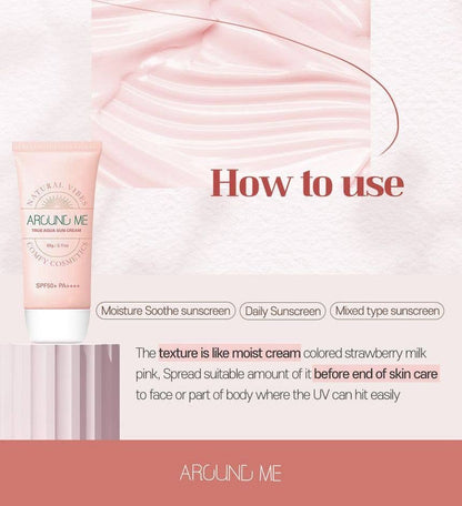 AROUND ME - True Aqua SPF 50+ Sunscreen 60ml
