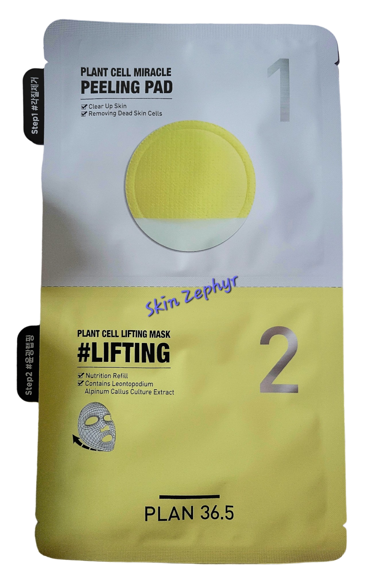Plan 36.5 Plant Cell Aqua 2-Step Mask