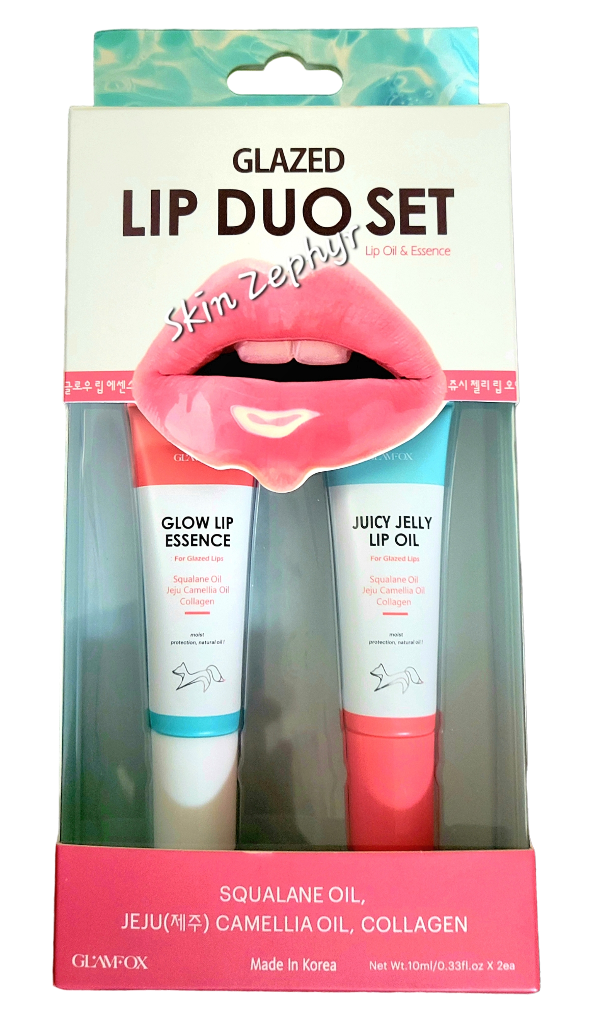 Glamfox Glazed Lip Duo Set