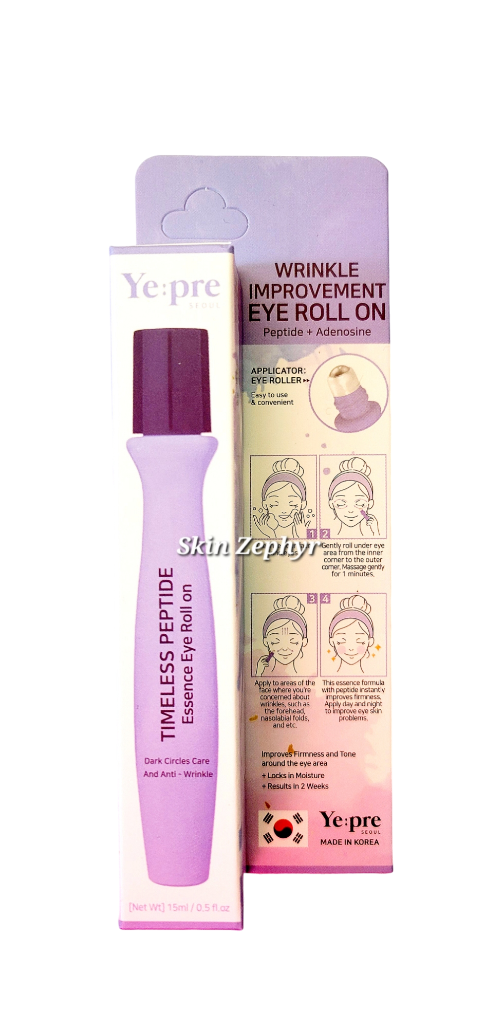 YE:PRE - Timeless Peptide Essence Eye Roll-on