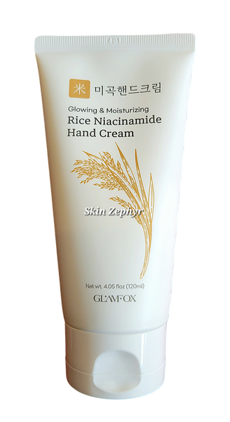 Glamfox Rice Niacinamide Hand Cream – Skin Zephyr