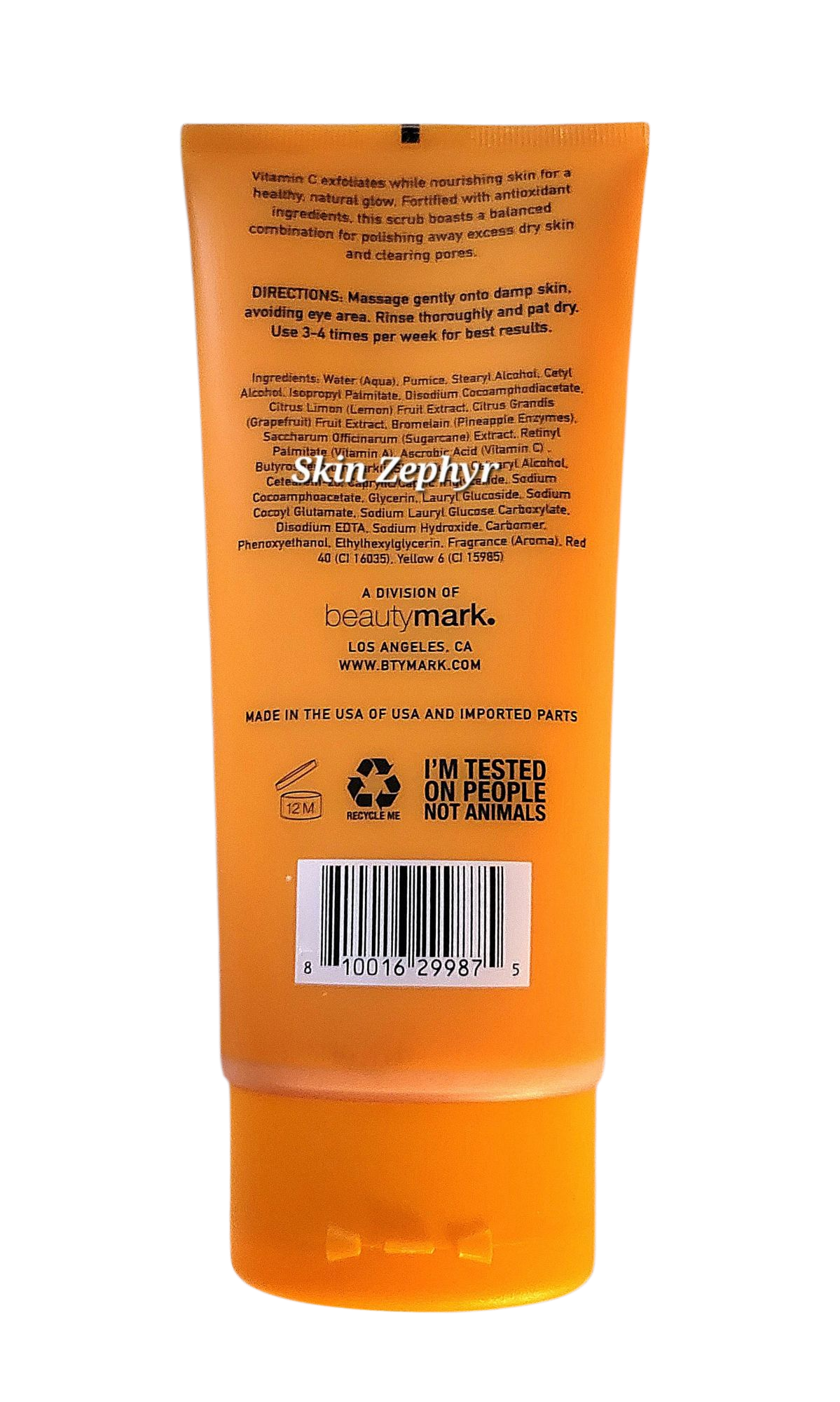 Seed + Clay Probiotics Technology Brightening Facial Scrub with Vitamin C