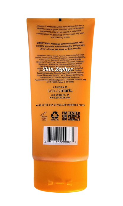 Seed + Clay Probiotics Technology Brightening Facial Scrub with Vitamin C