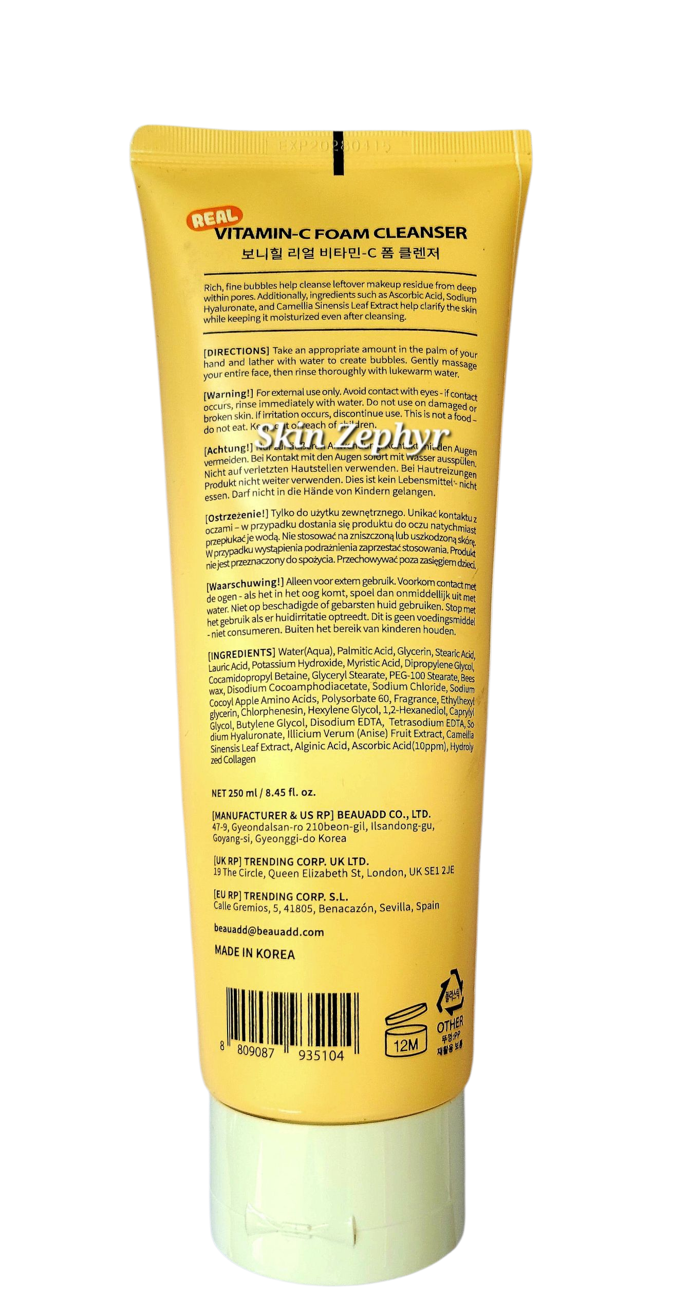 Bonnyhill Vitamin C Foam Cleanser