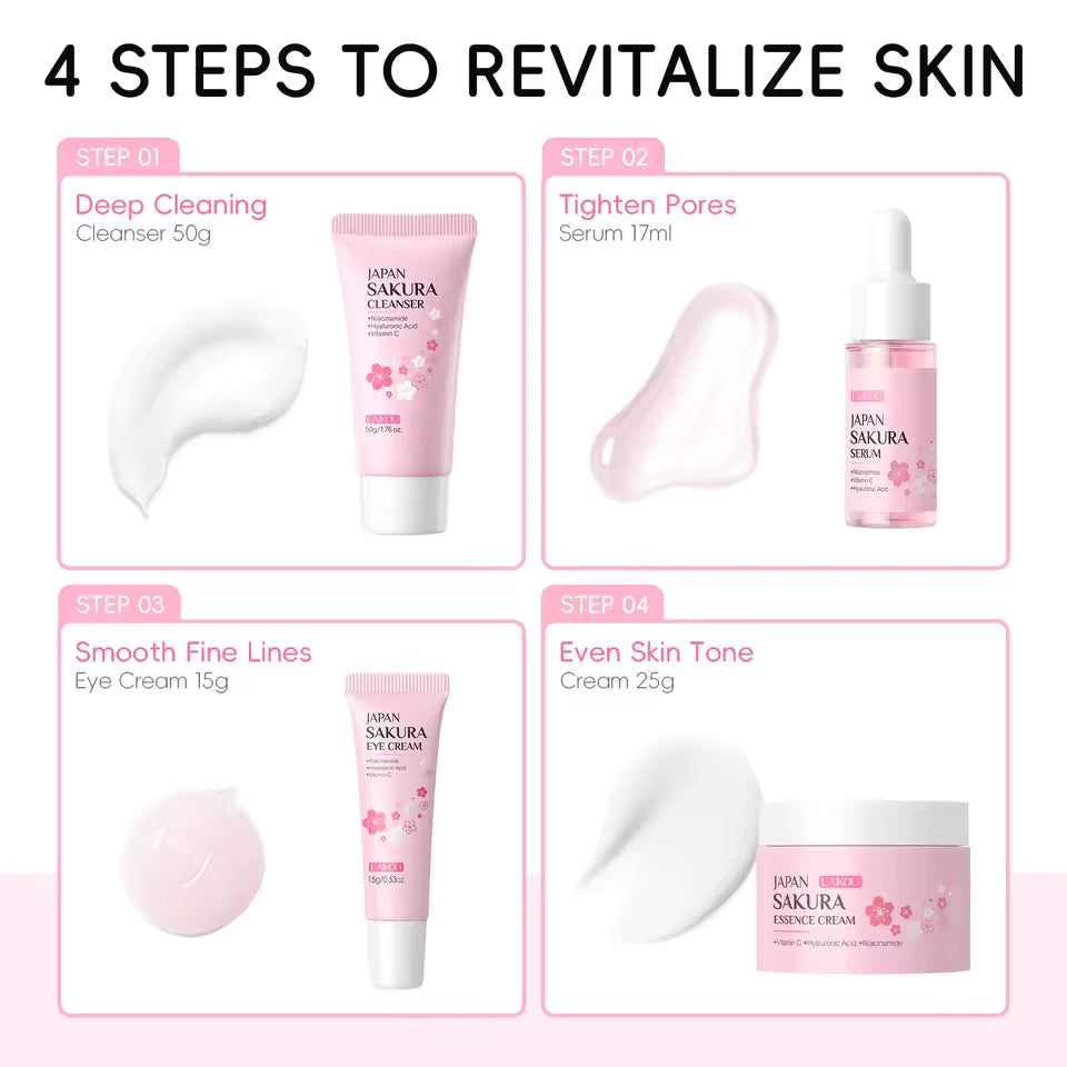 LAIKOU Sakura Skincare Gift Set