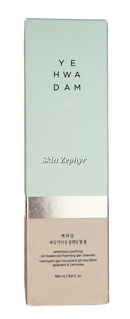 Yehwadam Artemisia Soothing pH-Balancing Foam Cleanser