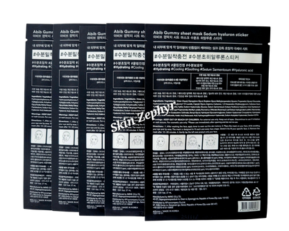 Abib Gummy Sheet Mask Sedum Hyaluron Sticker