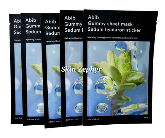 Abib Gummy Sheet Mask Sedum Hyaluron Sticker