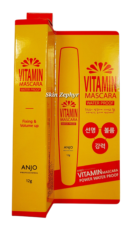 Anjo Vitamin Waterproof Mascara