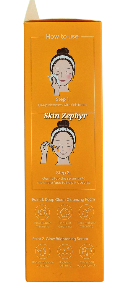 Ariul 7days Brightening Special Set: Brightening Serum & Cleansing Foam