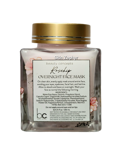 Beauty Concepts Rosehip Overnight Face Mask