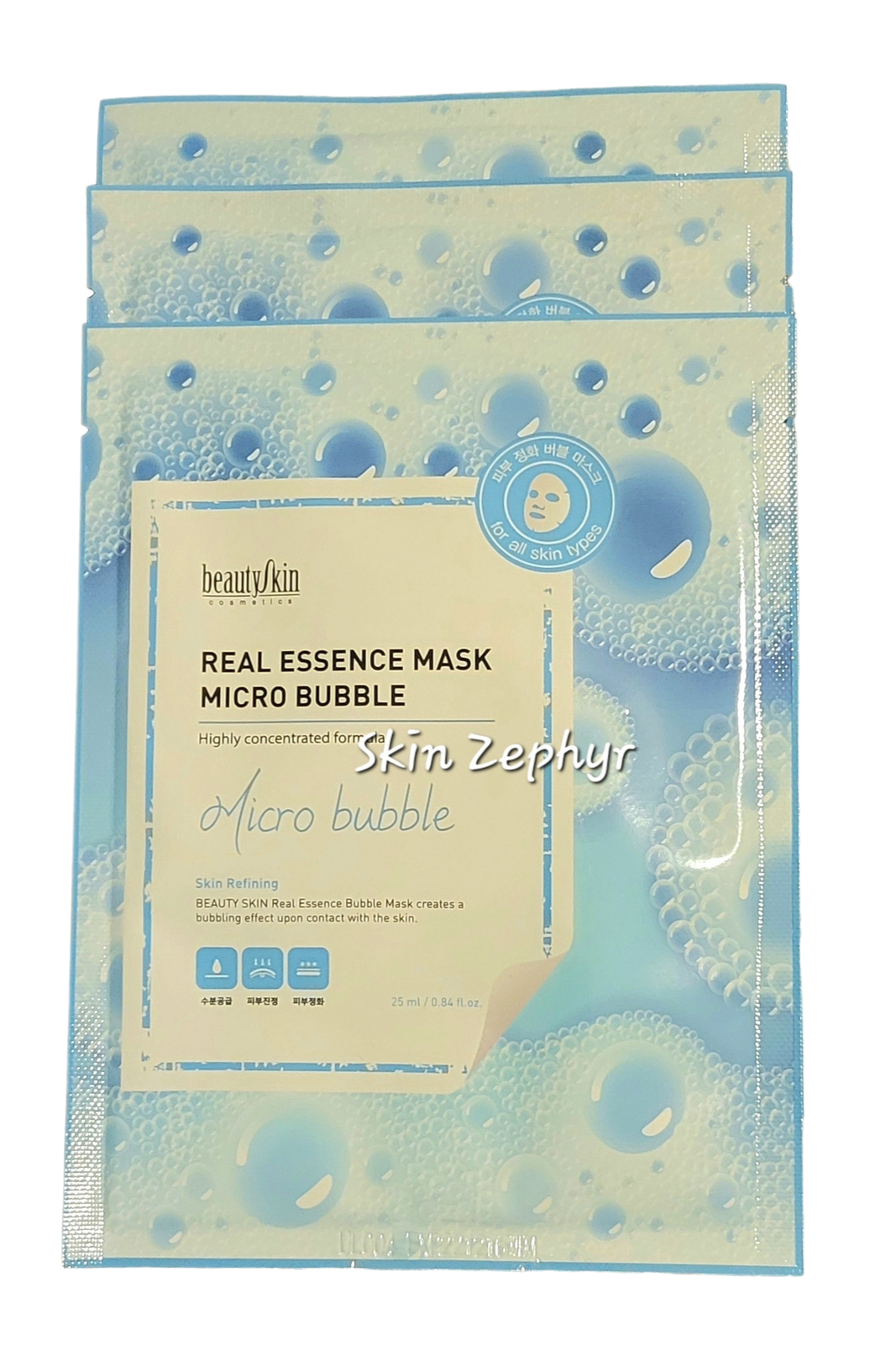Beautyskin Real Essence Micro Bubble Mask