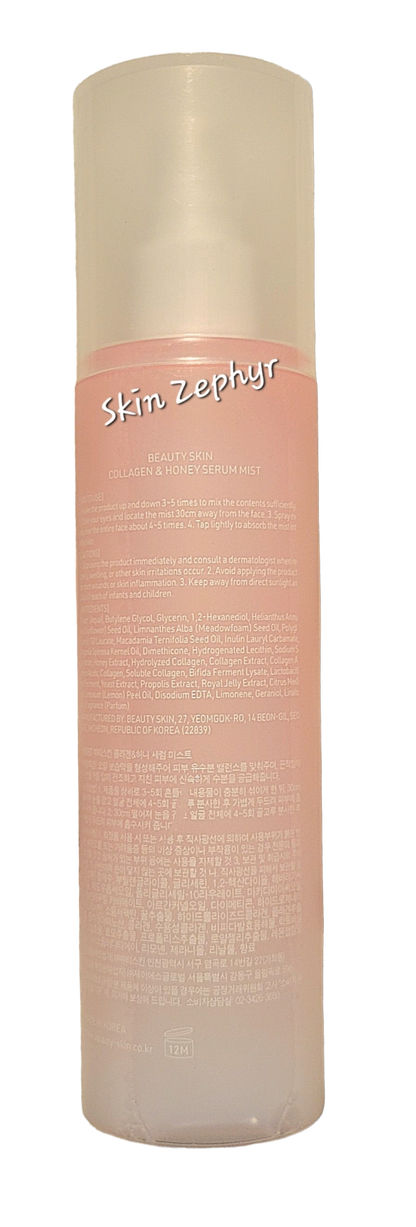 Beautyskin Collagen and Honey Serum Mist