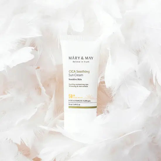 MARY & MAY Cica Soothing Vegan Sunscreen SPF 50