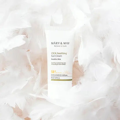MARY & MAY Cica Soothing Vegan Sunscreen SPF 50